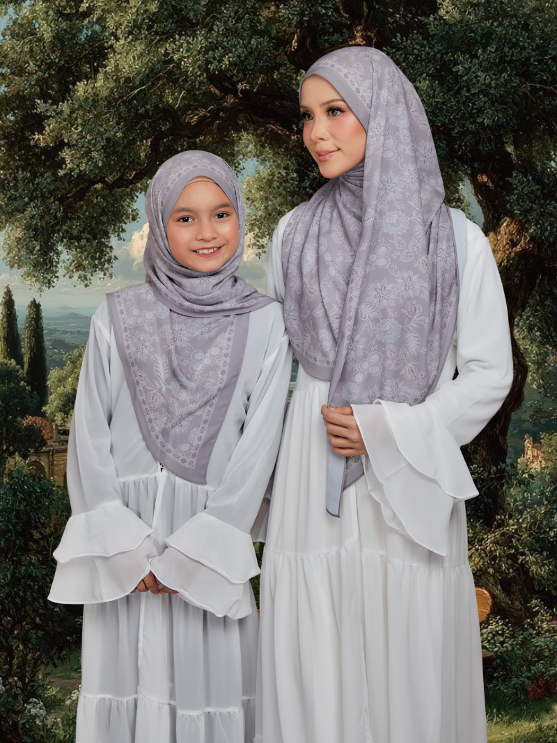 Malika in Dove silver
