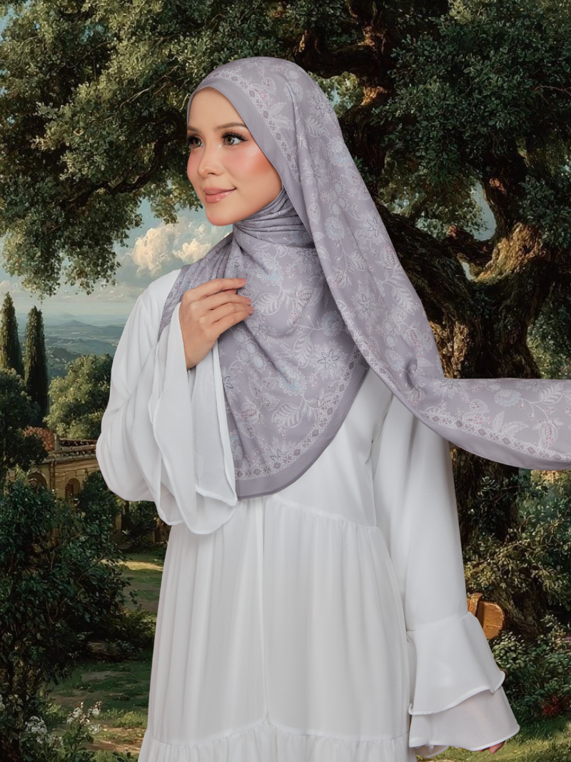 Malika in Dove silver