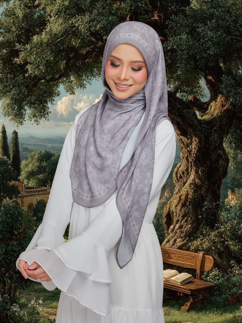 Malika in Dove silver