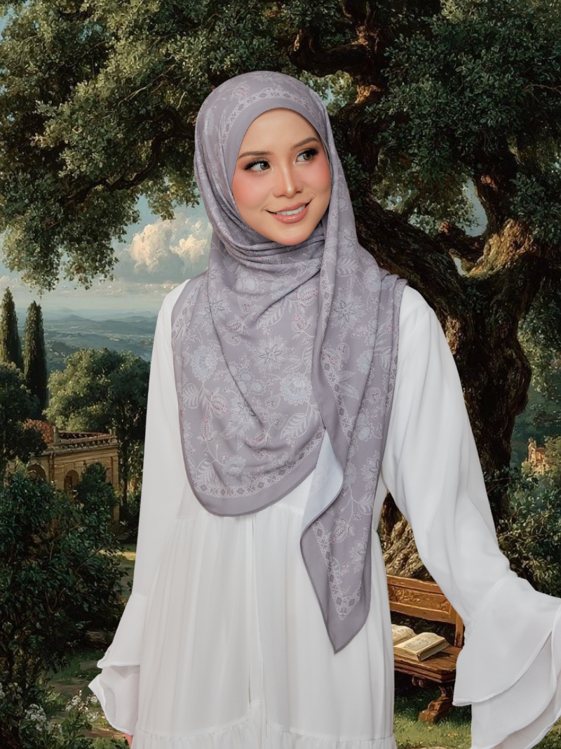 Malika in Dove silver