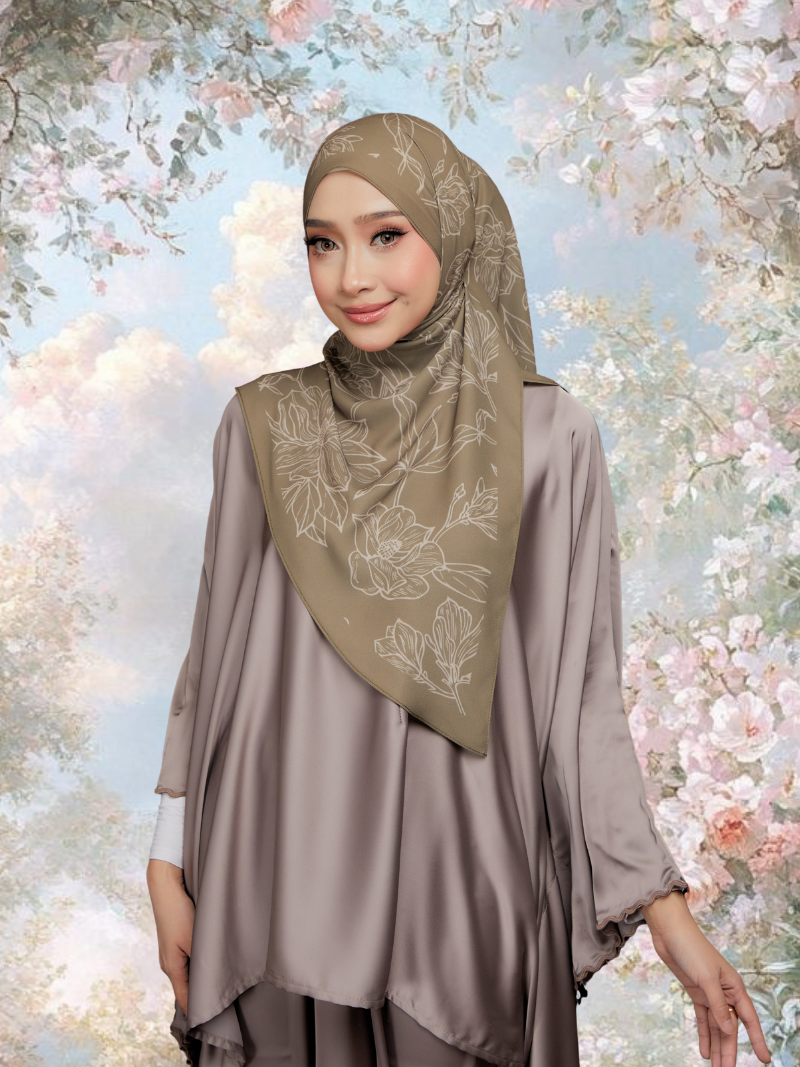 Qaseh in Muted Olive
