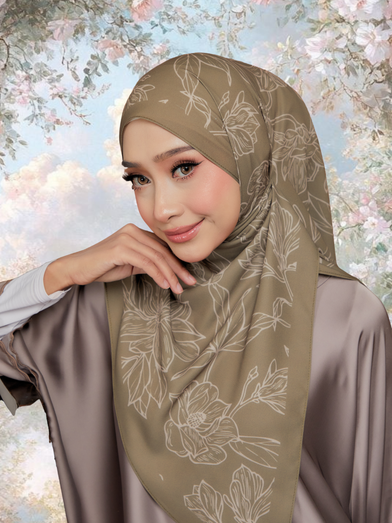 Qaseh in Muted Olive