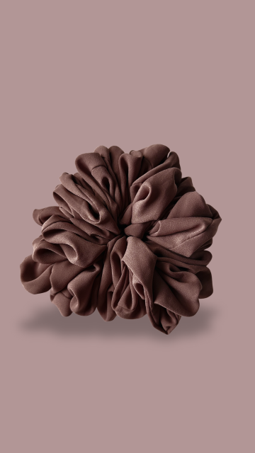 Scrunchie in Chocolate